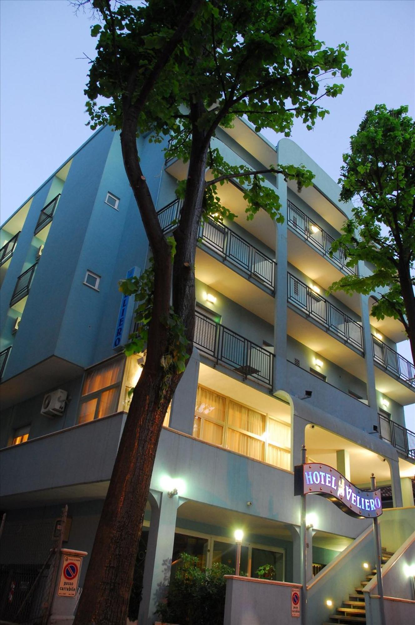 Hotel Veliero Rimini Bagian luar foto